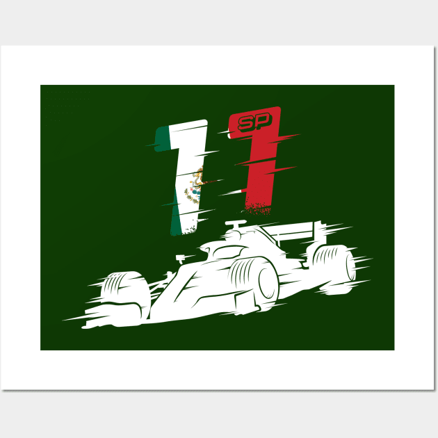 We Race On! 11 [Flag] Wall Art by DCLawrenceUK